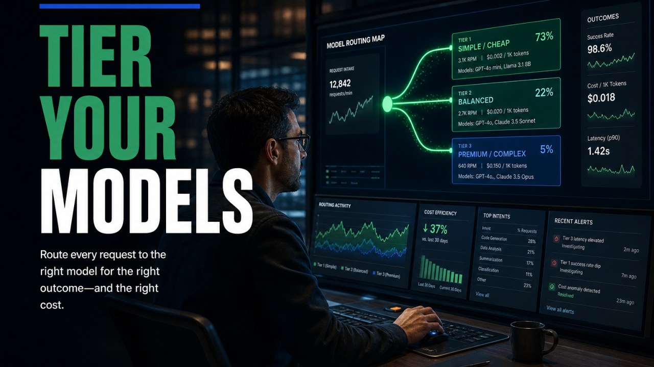 tier your models like you tier your customers